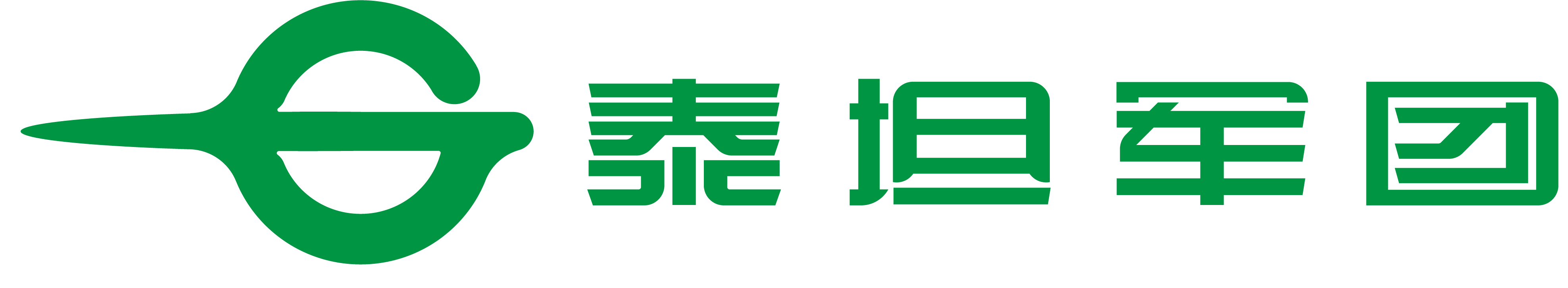 泰坦军团 LOGO · 中文横版 · 原色