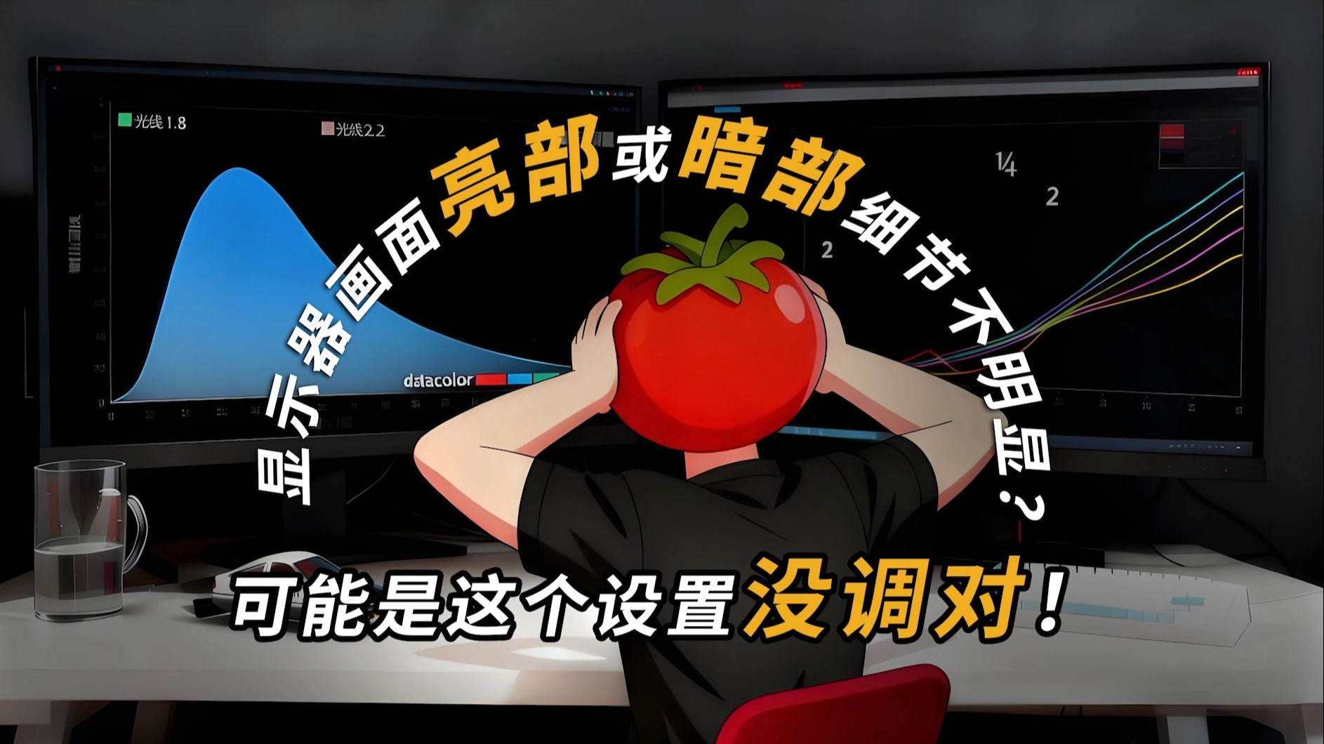 显示器暗部细节丢失？泰坦军团教你设置伽马值来解决