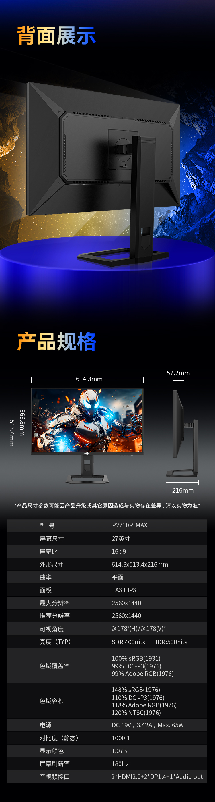 P2710R MAX 产品详情 17