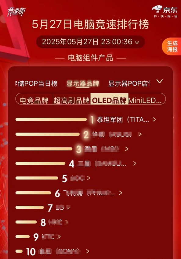 摩非电竞万台签约引爆行业！泰坦军团 QD-OLED 成电竞新标杆 · 现场与资料图片